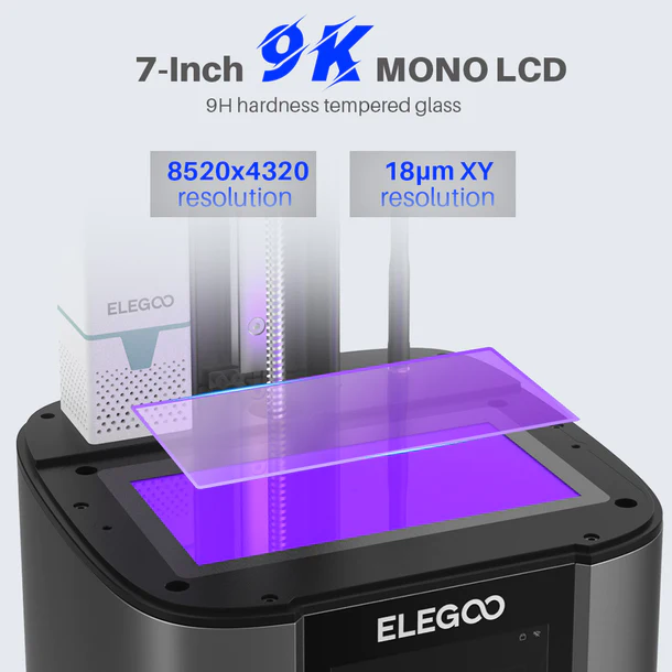 ELEGOO Mars 4 Ultra 9K 3D Printer