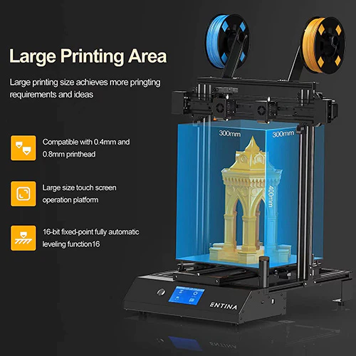 Entina X40 Basic IDEX 3D Printer