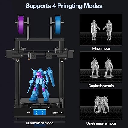 Entina X40 V3 IDEX 3D Printer