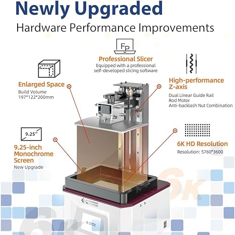 Hardware Performance Flashforge Foto 9.25 3D Printer