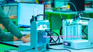 How does 3D printing work