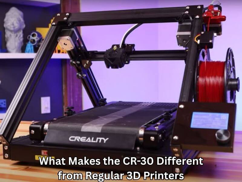 What Makes the CR-30 Different from Regular 3D Printers