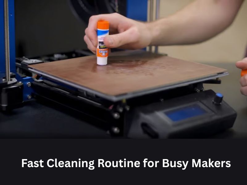 clean 3d printer bed isopropyl alcohol