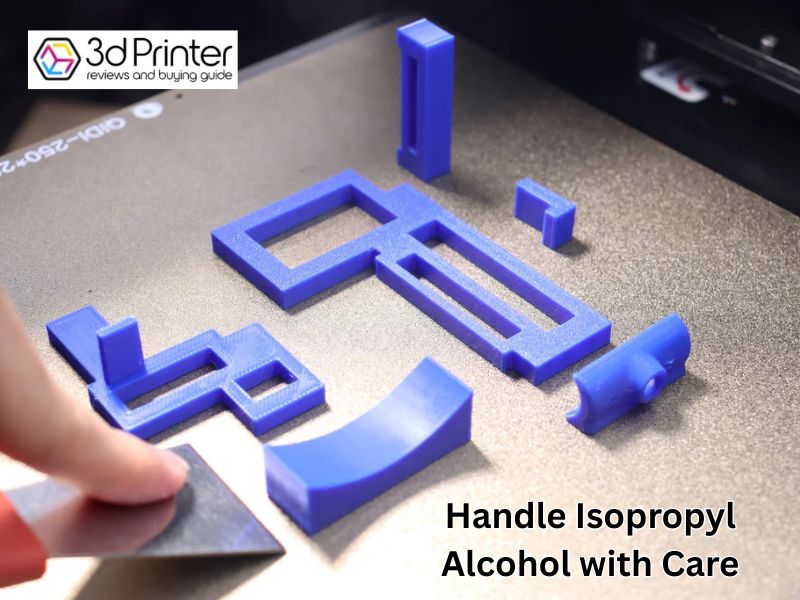 clean 3d printer bed isopropyl alcohol