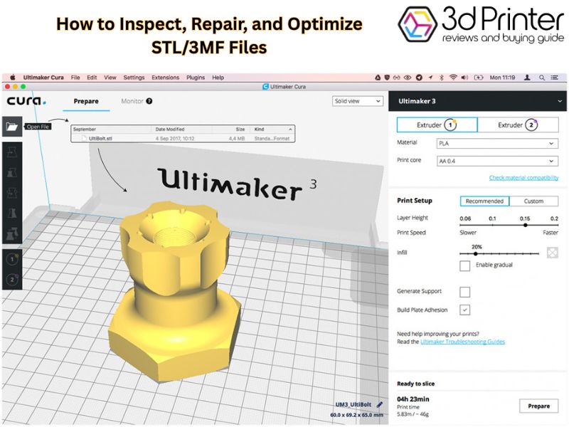 how to use 3d printer software