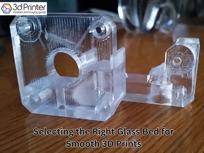 3d printer on glass