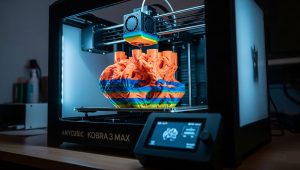 Anycubic Kobra 3 Max: The Largest Multicolor 3D Printer 
