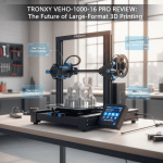 Tronxy VEHO-1000-16 PRO Review: Klipper, CoreXY, and 1.6M Build Volume Tested