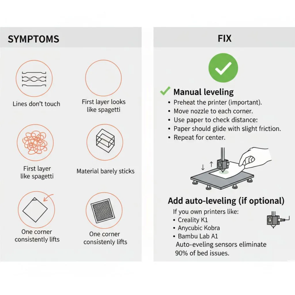 3D Print Not Sticking