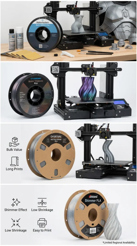 Best PLA Filaments