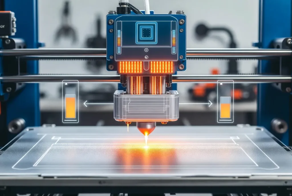 3D printer heated bed and hot end power consumption